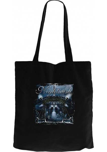 Nightwish Imaginaerum Siyah Kanvas Bez Çanta
