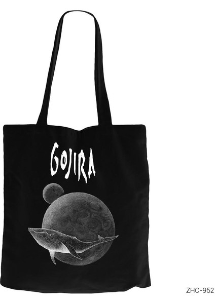 Gojira From To Sirius Siyah Kanvas Bez Çanta