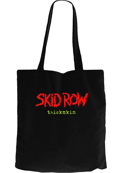 Skid Row Thickskin Siyah Kanvas Bez Çanta