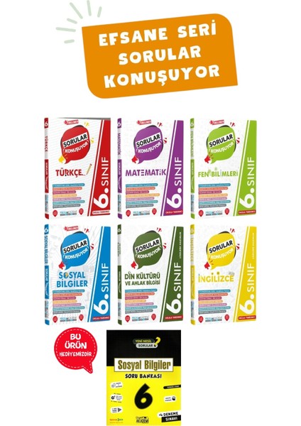 6.sınıf Sorular Konuşuyor Seti