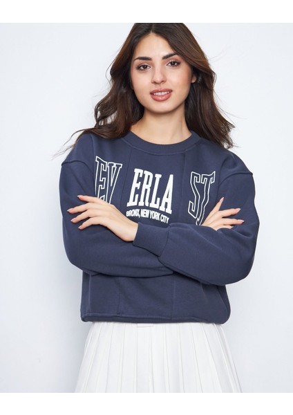 Erlast Basklı Sweatshirt