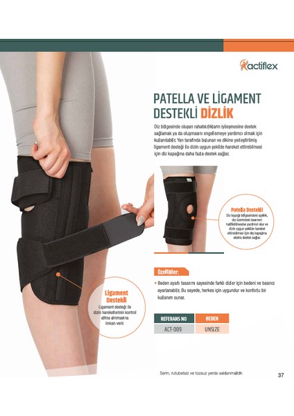 Patella ve Ligamentdestekli Dizlik