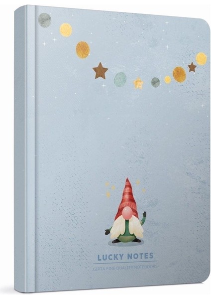 Yılbaşı Konsept -(Sert Kapaklı A5 Defter+ Yılbaşı Noel Baba Dekoratif Süs)