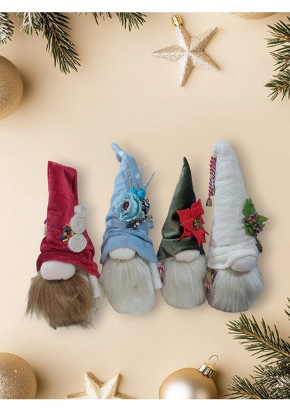 Yılbaşı Konsept -(Sert Kapaklı A5 Defter+ Yılbaşı Noel Baba Dekoratif Süs)