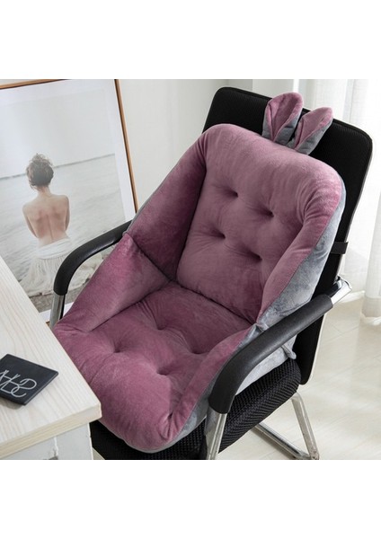 Peluş Sıcak Koltuk Minderi Öğrenci Sandalye Minderi Entegre Ofis Yemek Sandalyesi Minderi (Yurt Dışından)