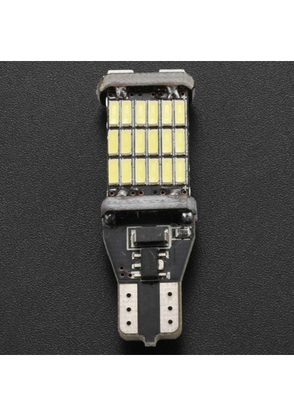 Adet T15 W16W LED Yedek Ampul 920 921 912 Hata Ücretsiz 4014 45SMD Vurgulama Fren Ampul DC12V (Yurt Dışından)