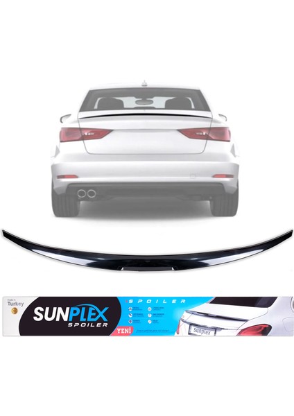 Piano Black Enjeksiyon Kalıp Bagaj Spoiler Volkswagen Jetta 2006-2010 ile Uyumlu