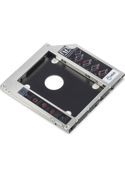 Digitus Ssd/hdd Takmak Için Yuva, NOTEBOOK&#039;LAR Için, 9.5 Mm, , Sata I, Iı, Iıı Destekler, Giriş Sata, Çıkış Sata
