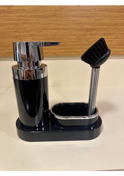 Sıvı Sabunluk Siyah Fırçalı fiyatları
