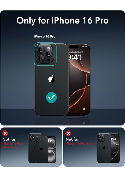 iPhone 16 Pro Kılıf Kamera Korumalı Parlak Silikon Kenarları Dore Tasarım fiyatları