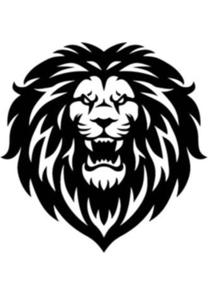 Arslan Tasarımlı Sticker 10 x 10 cm