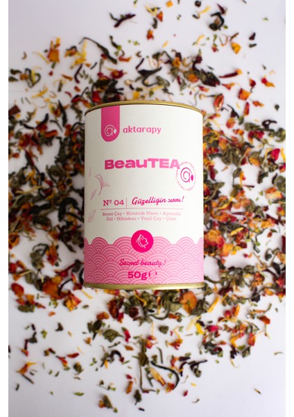 Beautea Bitki Çayı 50 gr Güzelliğin Sırrı