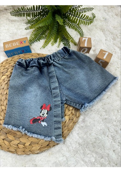 Minnie Mouse Baskılı Şort