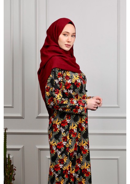 Yandan Bağlamalı Pamuklu Kadın Namaz Elbisesi fiyatları