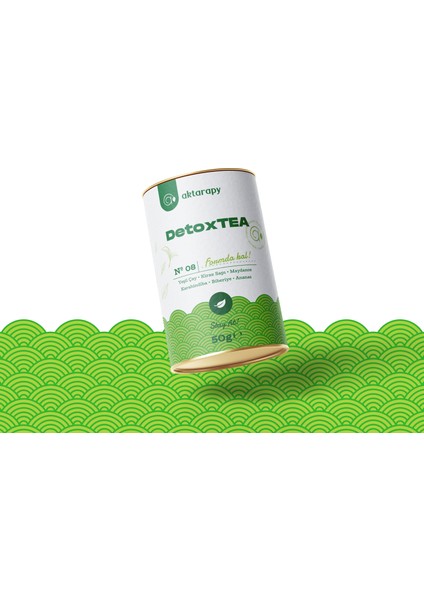 Detoxtea Bitki Çayı 50 gr Formda Kal-Doğal Detoks Etkisiyle Formunuzu Korur, Bedeninizi Tazeler.