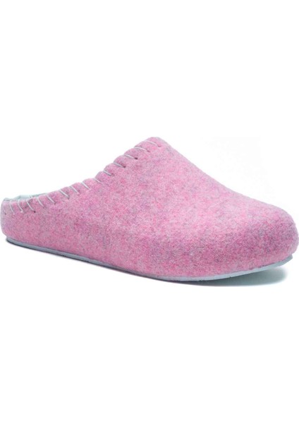 / Pine - Yün Sabo Ev Terliği ( Pembe Yün )