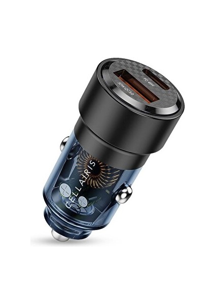 Premium Araba Şarjı PD75W Siyah