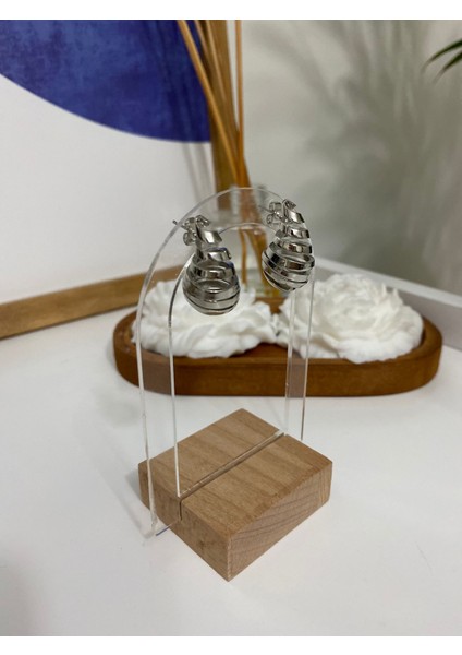 Bottega 2 Çelik Küpe modelleri