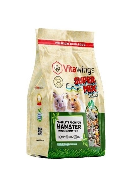 Süper Mix Hamster Yemi 400 gr