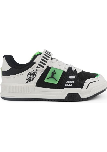 King Cırtlı Ortopedik Taban Günlük Çocuk Sneaker Spor Ayakkabı