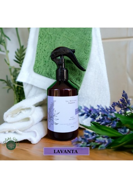 Doğal Lavanta Çiçeği Sprey Oda ve Çamaşır, Kumaş Kokusu 250 ml ve Çubuklu Bambu Oda Kokusu 50 ml