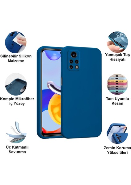 Xiaomi Redmi Note 11 Pro Kılıf Lansman Premium Silinebilir Silikon fiyatları