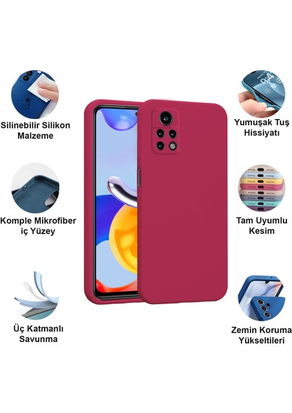 Xiaomi Redmi Note 11 Pro Kılıf Lansman Premium Silinebilir Silikon fiyatları