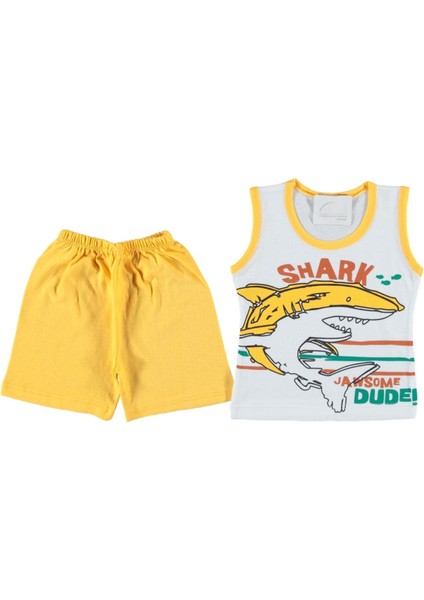 Shark Dude Baskılı Erkek Takım 12/24 Ay