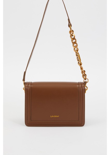 Premium Deri Zincir Askılı Omuz Çantası indirimleri