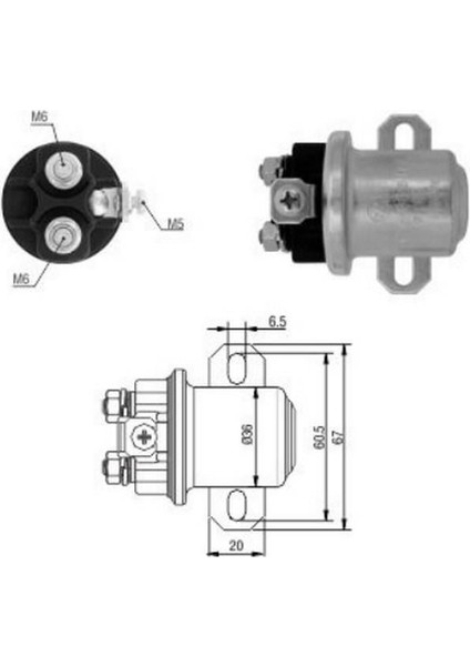 24V Marş Yardımcı Ara Otomatik (Kablosuz) (Tek Çıkış) 38MT 5.5kw