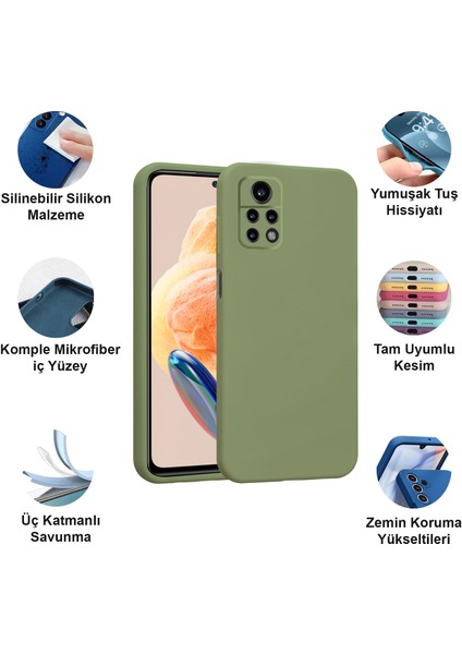 Xiaomi Redmi Note 12 Pro 4g Kılıf Lansman Premium Silinebilir Silikon