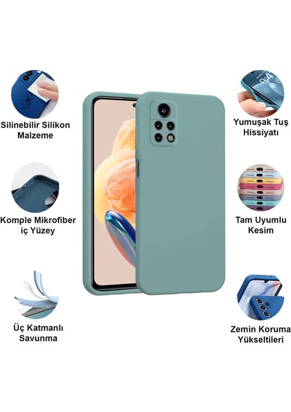 Xiaomi Redmi Note 12 Pro 4g Kılıf Lansman Premium Silinebilir Silikon