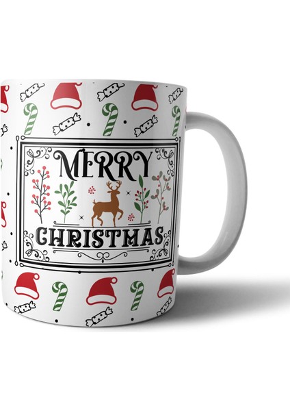 Yılbaşı Noel Christmas Yeni Yıl Kupa Bardak Model 2