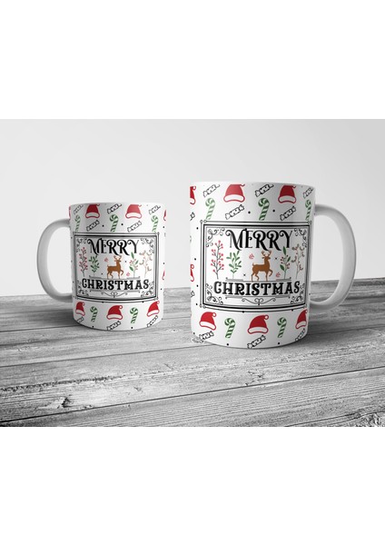 Yılbaşı Noel Christmas Yeni Yıl Kupa Bardak Model 2