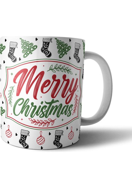 Yılbaşı Noel Christmas Yeni Yıl Kupa Bardak Model 1