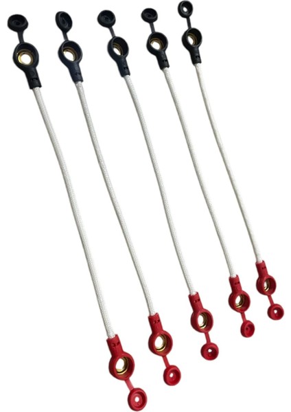 Elektrikli Bisiklet Akü Bağlantı Kablosu Kapaklı 5 Li ( 25 cm )