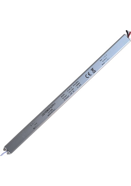 Kalem Tipi İnce Şerit LED Trafo 12V Adaptör Driver 60 Watt 5 Amper