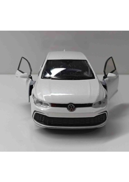 Dianomi Welly 1:32 Ölçek Volkswagen Golf 8 Gti Çek Bırak Metal Araba modelleri