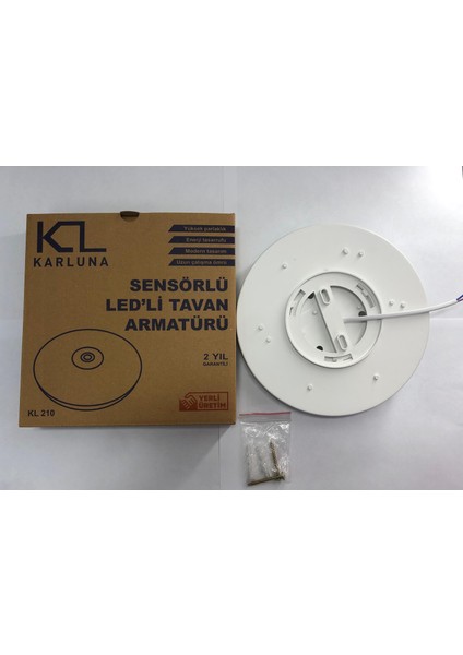 Ledli Tavan Sendörlü 10W Lamba