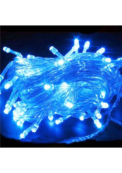 Cg Mavi LED Işık 10 Metre 100 LED Dekor LED Işık