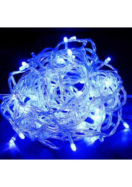 Cg Mavi LED Işık 10 Metre 100 LED Dekor LED Işık