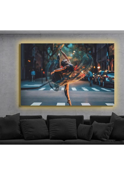 LED Işıklı Kanvas Tablo, 3D Dekoratif Baskılı Tablo Yapay Zeka Destekli Modern Tasarımlar 497