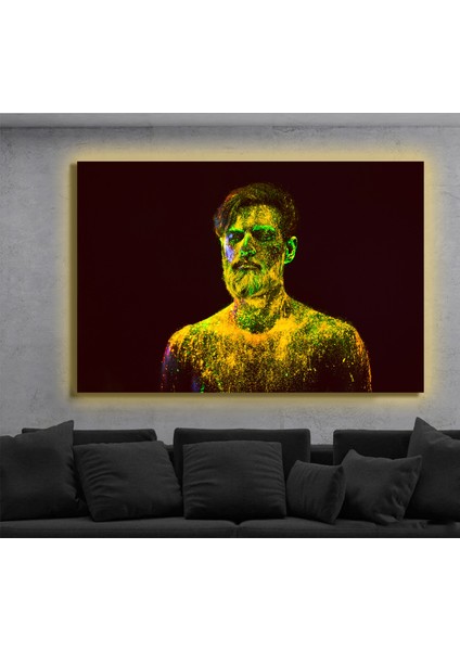 LED Işıklı Kanvas Tablo, 3D Dekoratif Baskılı Tablo Yapay Zeka Destekli Modern Tasarımlar 11