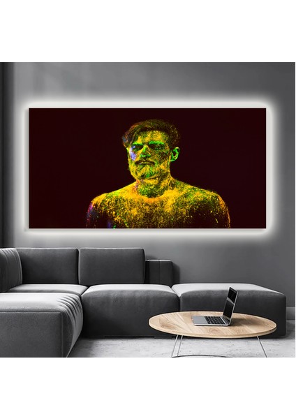 LED Işıklı Kanvas Tablo, 3D Dekoratif Baskılı Tablo Yapay Zeka Destekli Modern Tasarımlar 11 modelleri