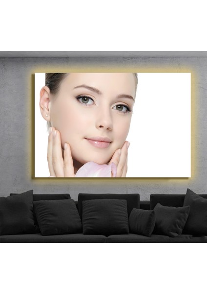 LED Işıklı Kanvas Tablo, 3D Dekoratif Baskılı Tablo Yapay Zeka Destekli Modern Tasarımlar 222