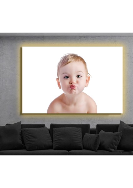 LED Işıklı Kanvas Tablo, 3D Dekoratif Baskılı Tablo Yapay Zeka Destekli Modern Tasarımlar 285