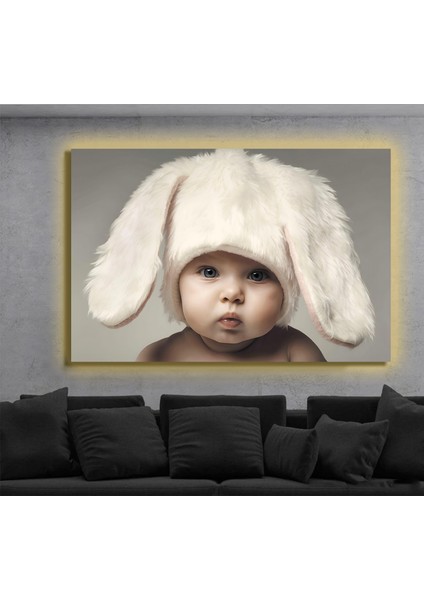 LED Işıklı Kanvas Tablo, 3D Dekoratif Baskılı Tablo Yapay Zeka Destekli Modern Tasarımlar 295