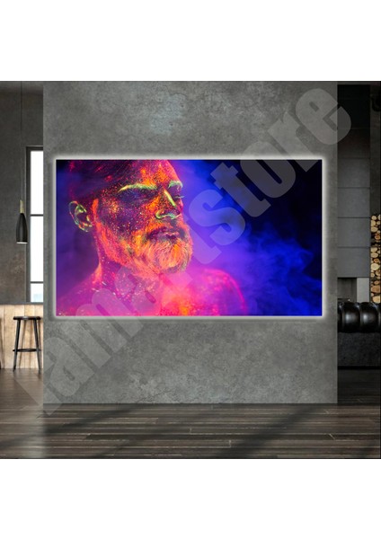 LED Işıklı Kanvas Tablo, 3D Dekoratif Baskılı Tablo Yapay Zeka Destekli Modern Tasarımlar 09 indirimleri