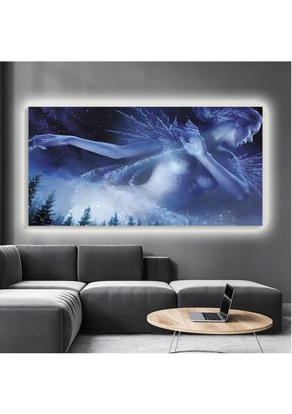 LED Işıklı Kanvas Tablo, 3D Dekoratif Baskılı Tablo Yapay Zeka Destekli Modern Tasarımlar 302 modelleri