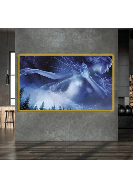 LED Işıklı Kanvas Tablo, 3D Dekoratif Baskılı Tablo Yapay Zeka Destekli Modern Tasarımlar 302 fırsatları